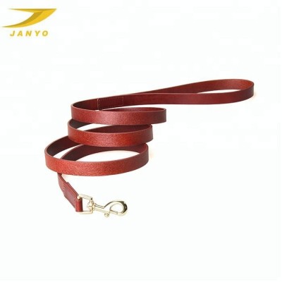 high quality genuine leather dog leash