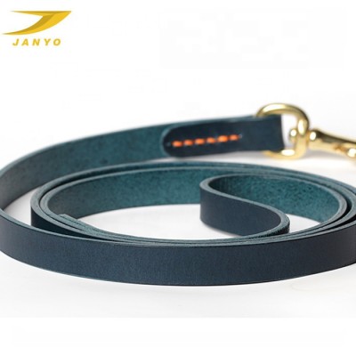 Wholesale custom premium leather dog leash